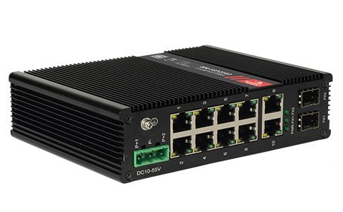 佰馬工業級PoE+交換機專為停車引導場景開發，集通信和供電功能于一體，具有PoE供電接口多、供電功率大、設備對接數量多、組網靈活方便等優勢，助力客戶快速搭建部署智能化停車引導系統。